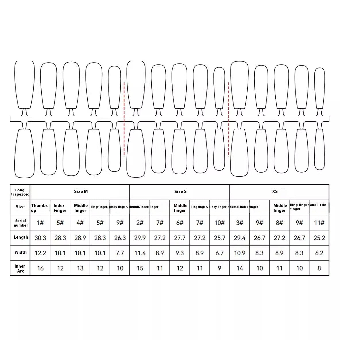 MonoKuma Artistry Press-On Nail Set