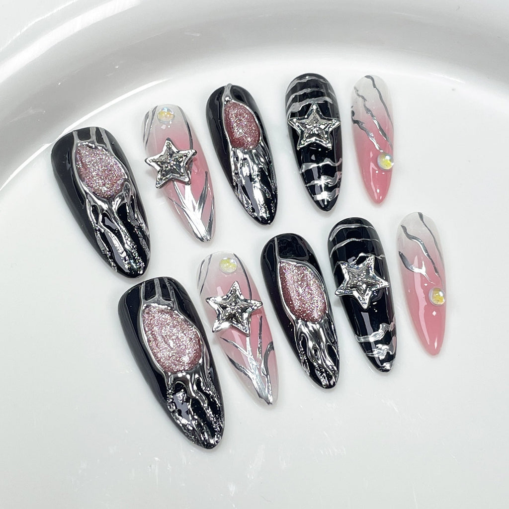 Diva Doll Press-On Nail Set