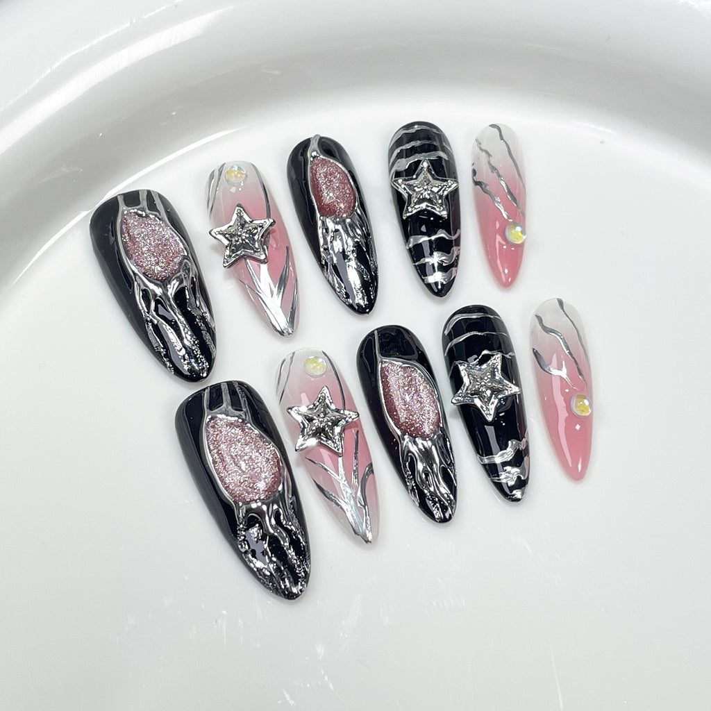 Diva Doll Press-On Nail Set