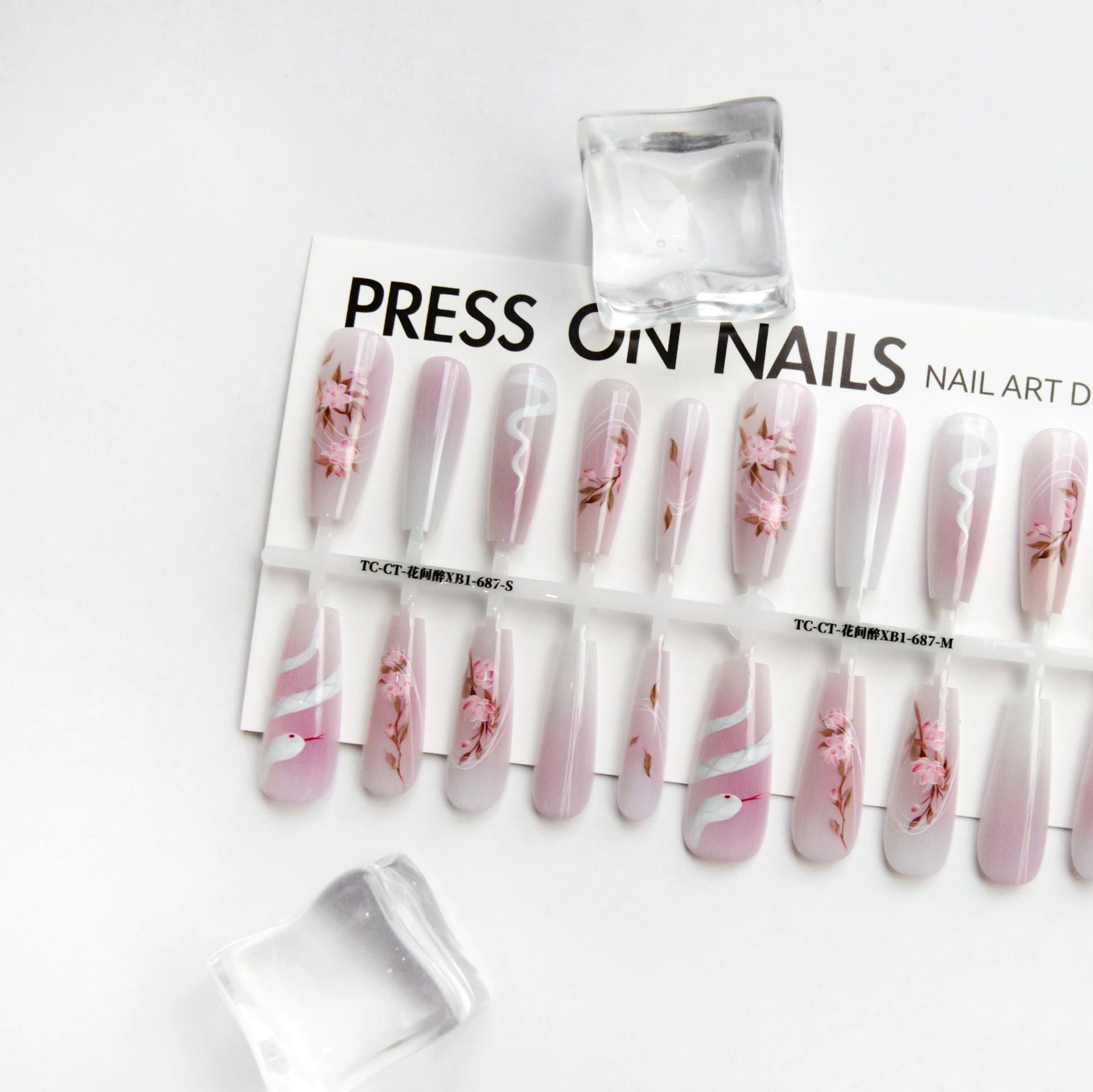 Sakura Garden Artistry Press-On Nail Set