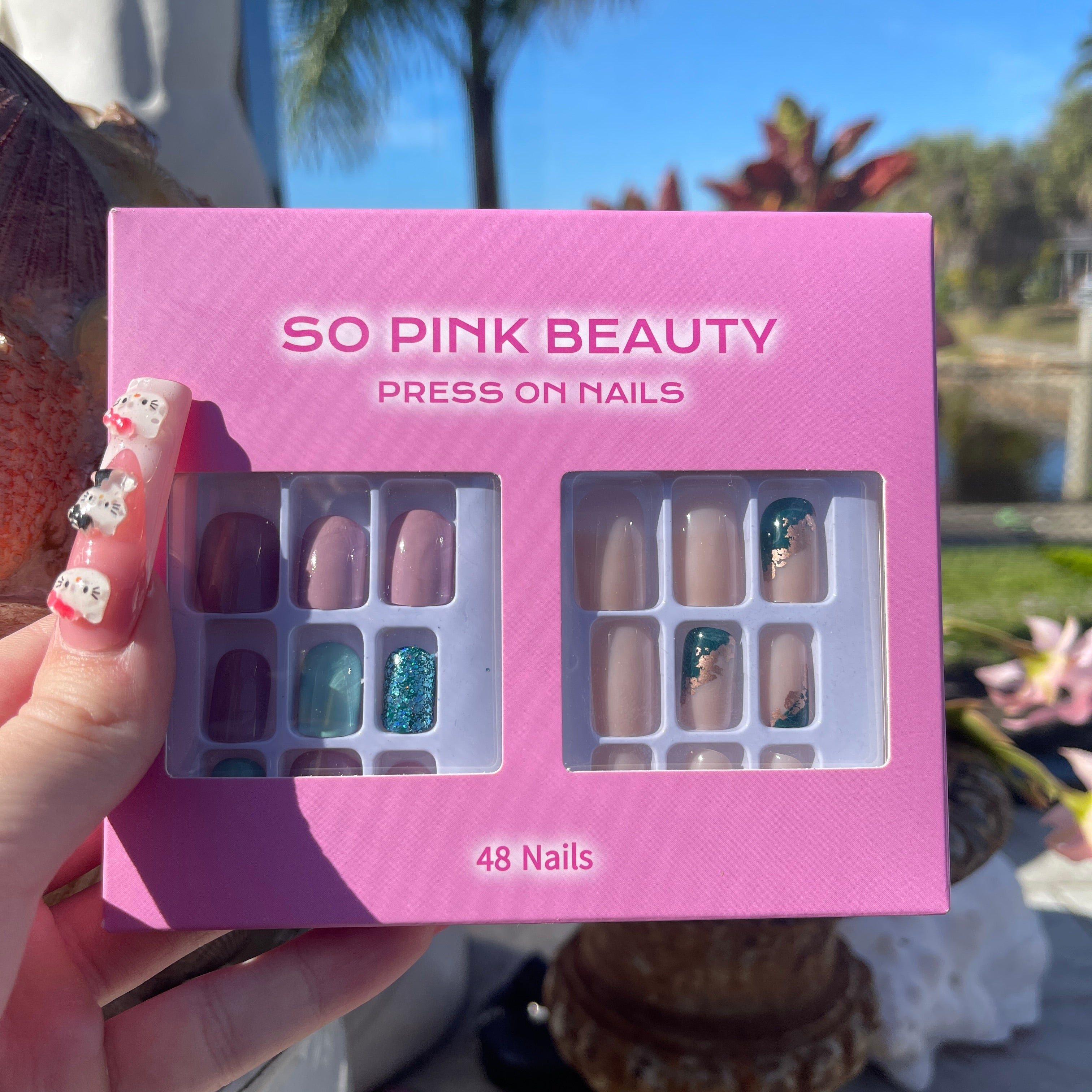 SO PINK BEAUTY X KAIJU NAILS Press On Nails 2 Packs