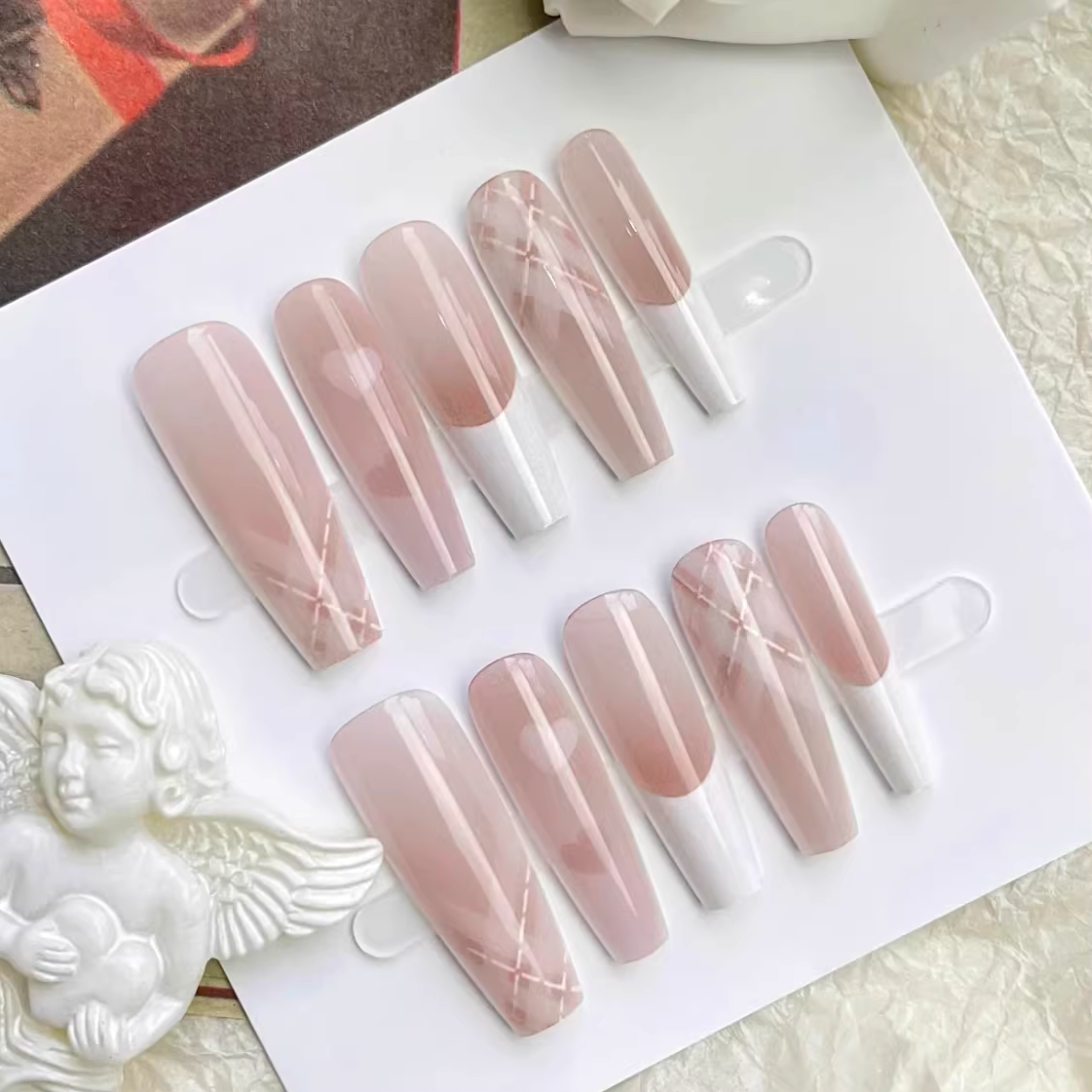 Coffee Date Artistry Press On Nail Set