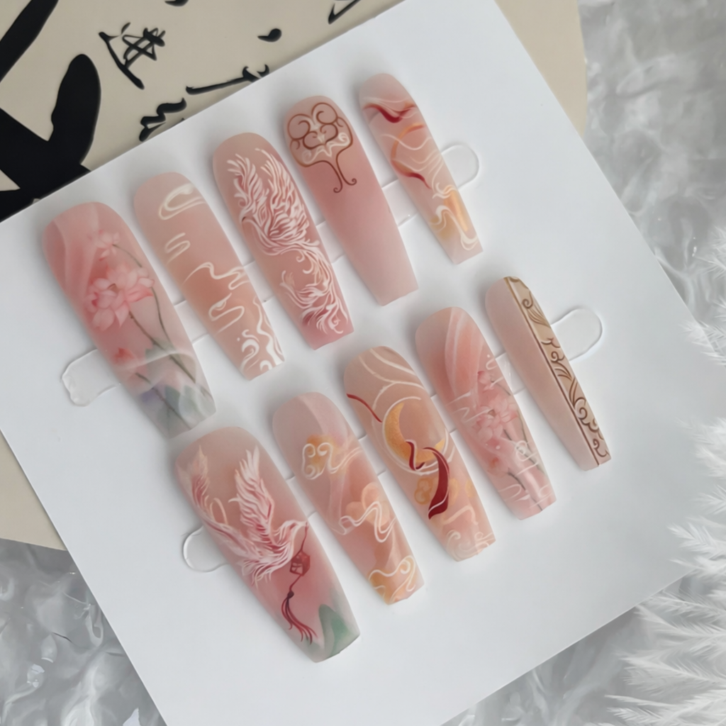 Shanghai Rising Artistry Press-On Nail Set