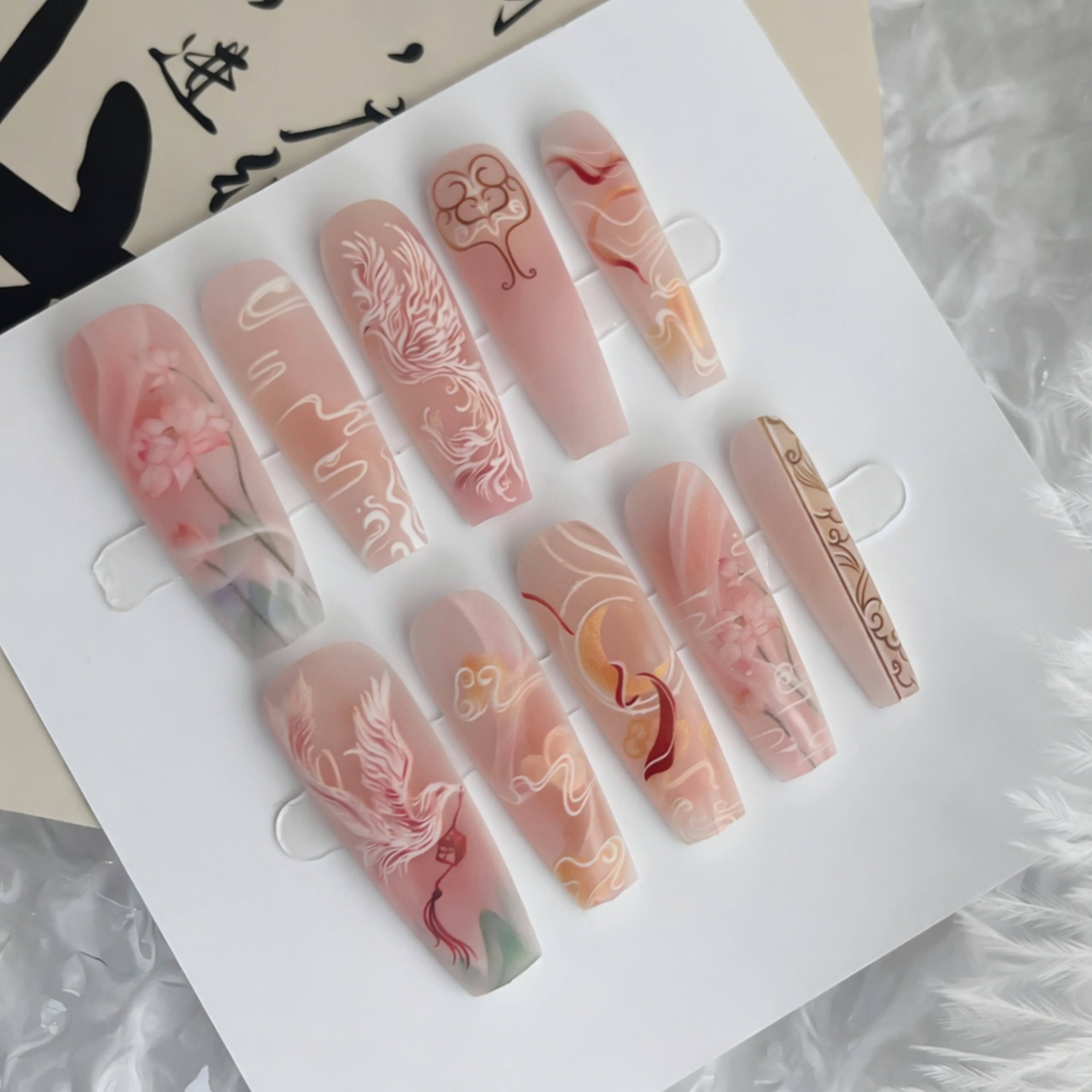 Shanghai Rising Artistry Press-On Nail Set