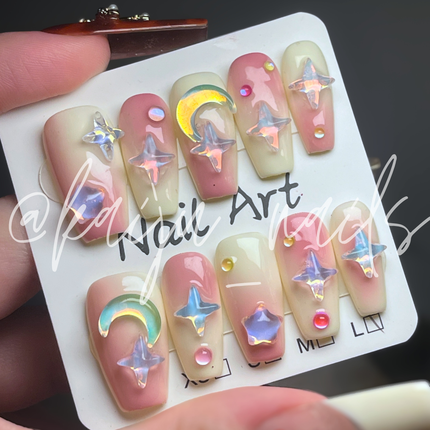 Moon Mochi v2 Press-On Nail Set